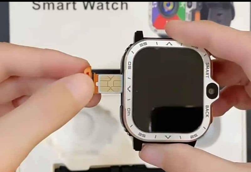 4G sim smartwatch with Front Camera 2