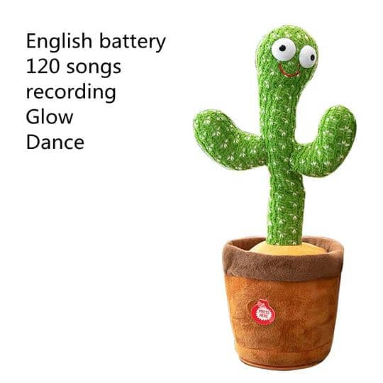 Dancing Cactus Talking Toy 3