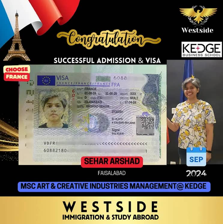 STUDY VISA FRANCE || NO IELTS || QUICK ADMISSION & HIGHEST VISA RATIO 17