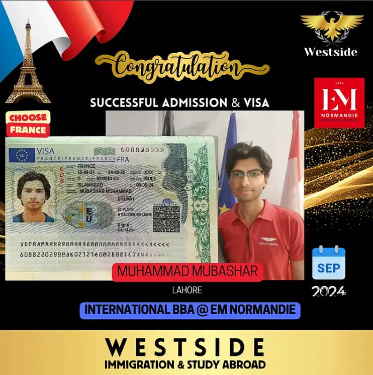 STUDY VISA FRANCE || NO IELTS || QUICK ADMISSION & HIGHEST VISA RATIO 6