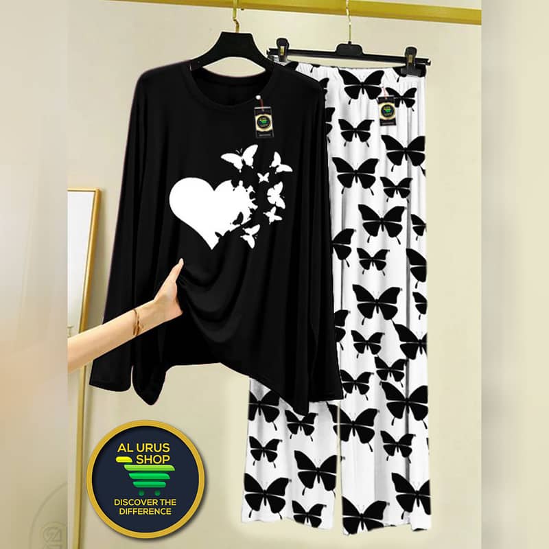 Lounge Wear New Category With Printed Trouser 19