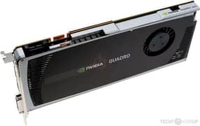 nvidia Quardo 4000 2gb graphic card