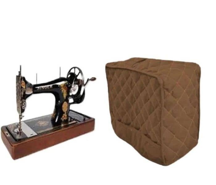 Cotton Plain Quilt Sewing Machine Cover 9