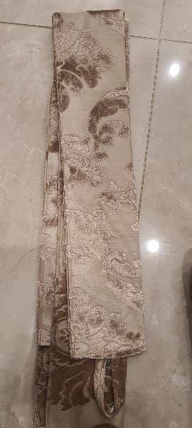 Velvet curtain (Beige color) 4