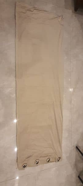 Velvet curtain (Beige color) 6