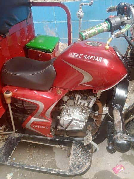 TEZ RAFTAR loder 150 cc with power gear abi injen tuc ko hath nhi luga 4