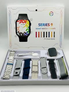 7 Straps Smart Watch