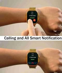 Hk9 Smart Watch 1 x Smart Watch, 1 x Cable 2 x Strap Hk9 Golden Model