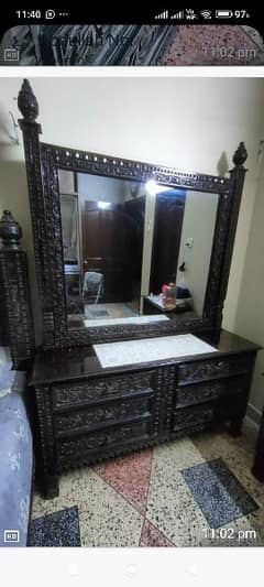 pure sheesham dressing table