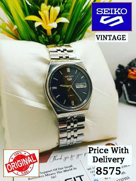 4 ہزار سے لیکر 9 ہزار تک Seiko 5 Automatic Citizen Orient 03161737353 15