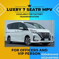 LUXURY 7 SEATER MPV AVAILABLE FOR FACTORY