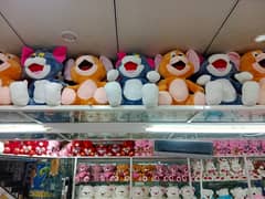 Teddy bears in new desgin with Tom & Jerry soft stuff ph# 03195299915 0