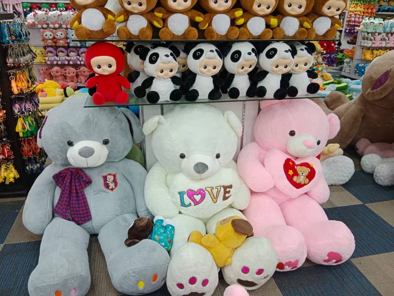 Teddy bears in new desgin with Tom & Jerry soft stuff ph# 03195299915 4