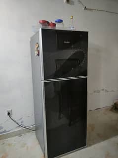 Haier Mirror Black Jumbo Fridge