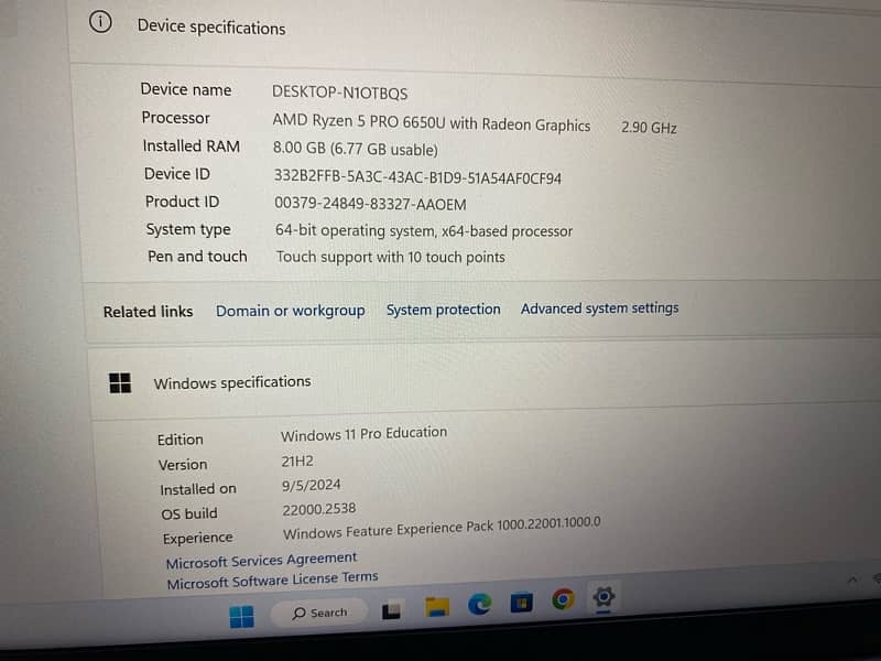 Lenovo ThinkPad T14, Gen 3, Touch Screen 4