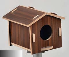 Wooden Breeding Box For Birds