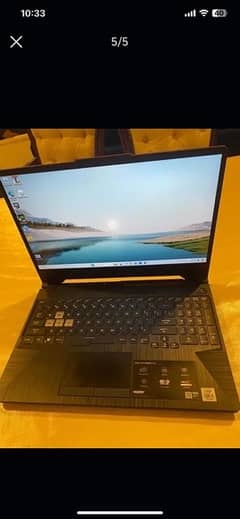 slightly used Asus tuf f15 gaming laptop 0