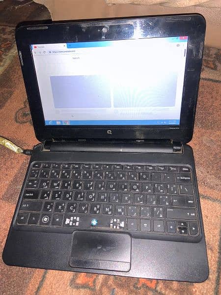 Hp Compaq laptop for sell 1gb 120gb with charger window 8 install 1