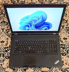 9th GEN Core i7 LENOVO 17" inch Workstation Laptop 4GB Nvidia Graphics