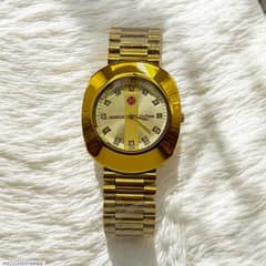 Men's Gold Chain Analog Watch