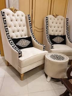 Room Chairs/2 Seater sofa/Deewan/Ottoman settee/sofa sets/wooden sofa