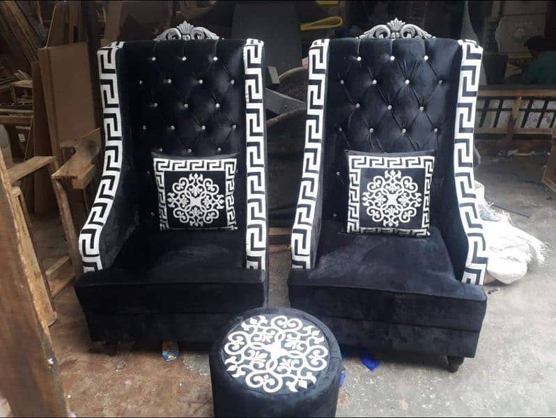 Room Chairs/2 Seater sofa/Deewan/Ottoman settee/sofa sets/wooden sofa 1