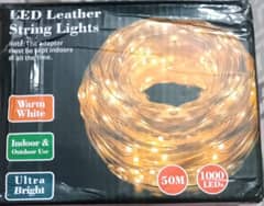 LED Leather string lights