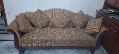 7 seater semi chinioti style sofa set with centre table set available. 0