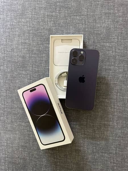 IPHONE 14 PRO MAX 256GB HK PHYSICAL DUAL COMPLETE BOX 0