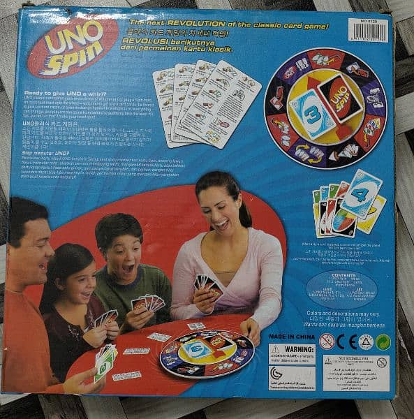 Uno spin game 1