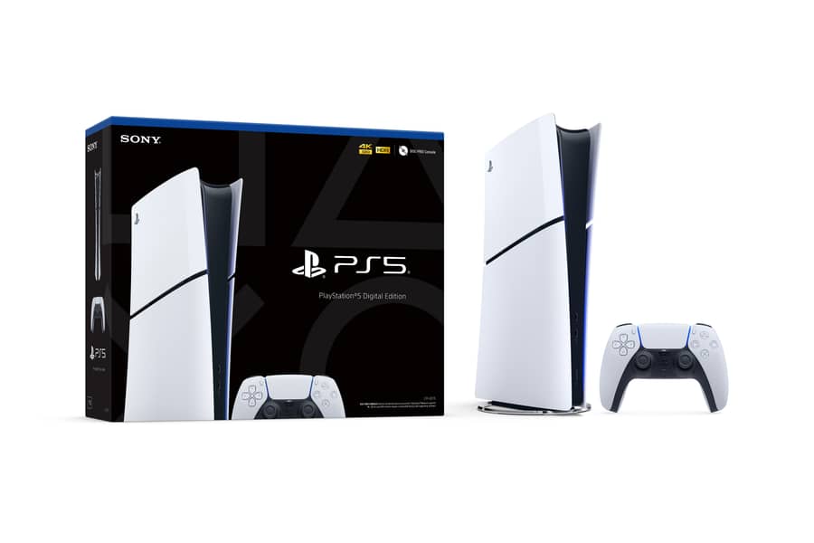 PS5 Slim Digital Edition 1TB  (Box packed) - international version 3