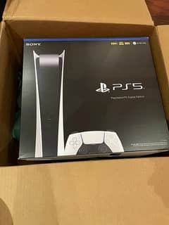 Sony PlayStation 5 Slim Digital Edition with 2 controllers