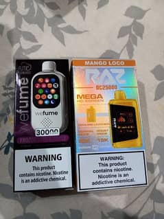 Wefume 30000puffs USA imported pods available