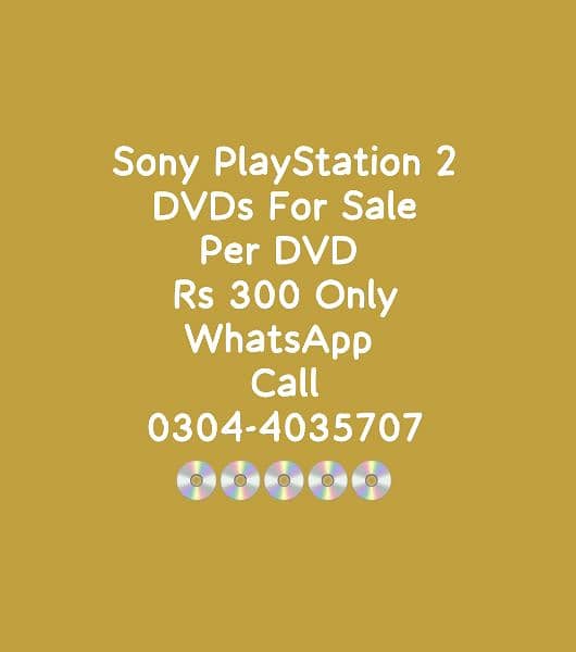 Sony PlayStation 2 Cds 0