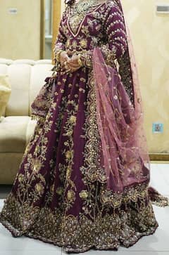 mina Kashif brand bridal dress