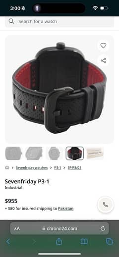 Sevenfriday original watch