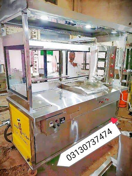 shawarma counter burger counter fries counter food cart fast food pizz 3