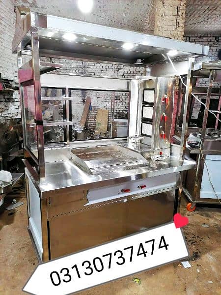 shawarma counter burger counter fries counter food cart fast food pizz 7