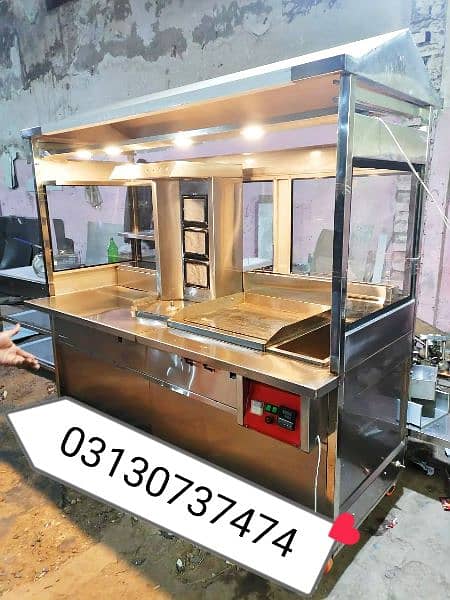 shawarma counter burger counter fries counter food cart fast food pizz 8