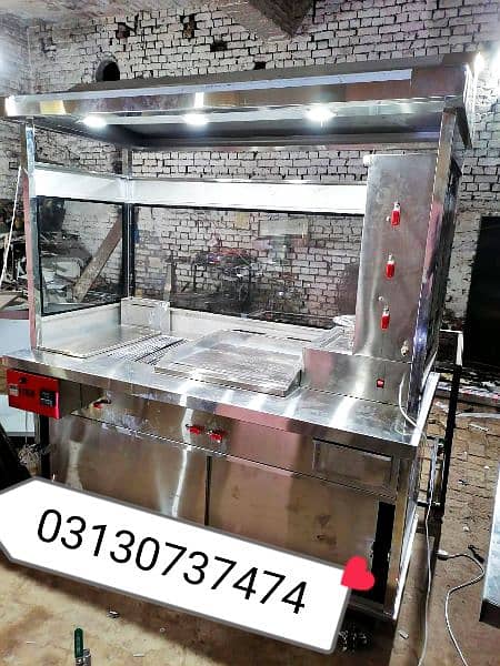 shawarma counter burger counter fries counter food cart fast food pizz 10