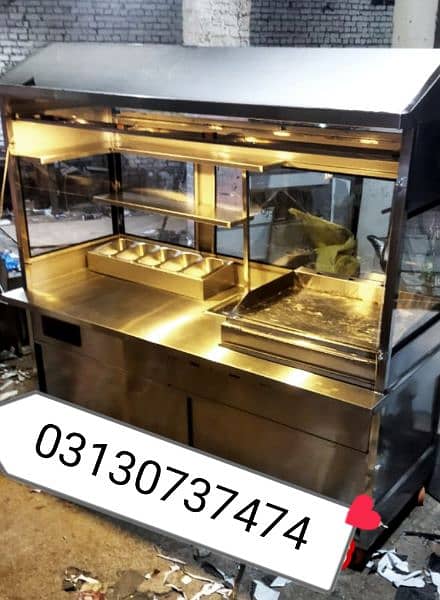 shawarma counter burger counter fries counter food cart fast food pizz 15