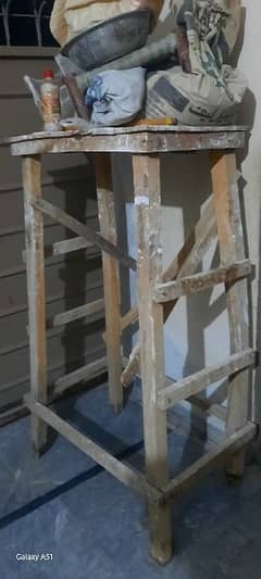 wooden ladder  stairs 5 ft