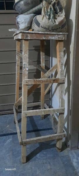 wooden ladder  stairs 5 ft 4