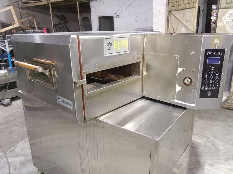 conveyor pizza oven dough roller dough machine fast food pizza restaur 2