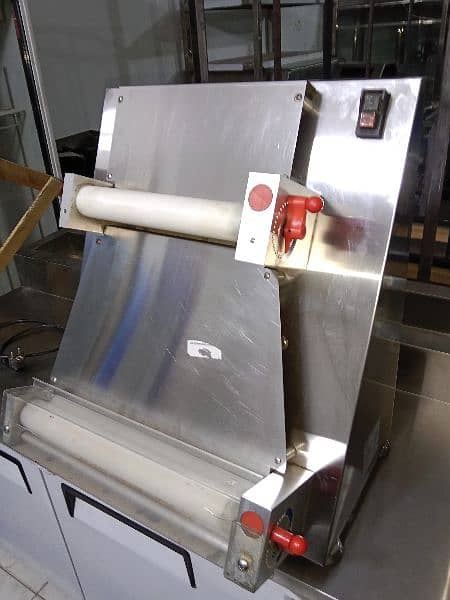 conveyor pizza oven dough roller dough machine fast food pizza restaur 6