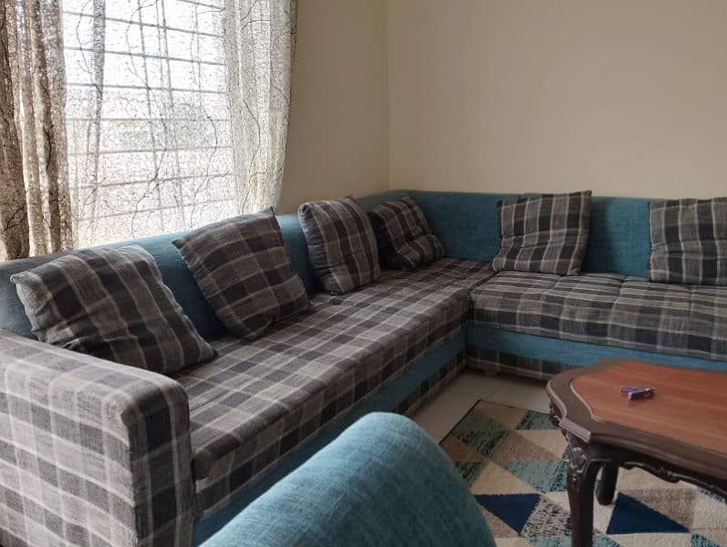 L Shaped (7+2) 9 Seater Sofa Urgent Sale 4