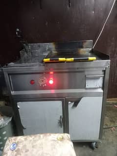 Hotplate plus 10 litre fryer