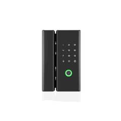 Smart Glass to Glass Wireless Fingerprint access control Door lock 0