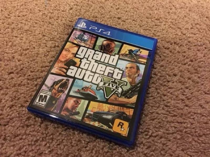 Ps4 games available Gta 5, Fifa 17 1