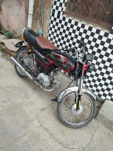 Honda CD 70 2019 model 1